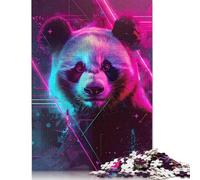 1000 PiecePanda Japanese Neon Jigsaw Puzzles for Adults And Paper Puzzle for Puzzles Lovers 38x26cm/1000pcs