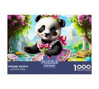 1000 PiecePanda Jigsaw The Challenge Is Difficult Puzzles for Adults with Home Decor Gifts Brainteasing Adults 12 Years of Age And OlderPanda