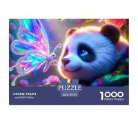 1000 PiecePanda Jigsaw The Challenge Is Difficult Puzzles for Adults with Home Décor Tough Game Adults 12 Years of Age And OlderPanda