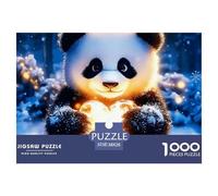 1000 PiecePanda PieceJigsawNational Treasure-level Cute And Adorable Creature The Challenge Is Difficult Puzzles for Adults with Home Decor Gifts Brainteasing Adults 12 Years of Age And OlderPanda