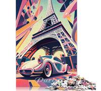 1000 PieceParis Eiffel Tower 2 Jigsaw Puzzles for Adults And Wooden Puzzle for Puzzles Lovers 1000pcs (75x50cm)
