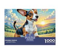 1000 PiecePetit Basset Griffon Vendéen Jigsaws Pieces The Challenge Is Difficult Puzzles for Adults with Home Décor Brainteasing Adults 12 Years of Age And OlderPetit Basset Griffon Vendéen