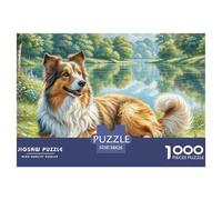 1000 PiecePolish Lowland Sheepdog Jigsaw The Challenge Is Difficult Puzzles for Adults with Home Decor Gifts Puzzle Educational Gam Adults 12 Years of Age And OlderPolish Lowland Sheepdog