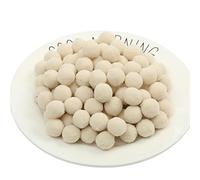1000 Pieces 10mm Craft Pom Poms Cotton Rainbow Ball Easter Festive Pom Poms Self Adhesive Pompoms Pom Pom Balls Fluffy Mini Pompoms Ball Fuzzy Ball for Jewelry Making Clothing Appliques (45_ Beige)