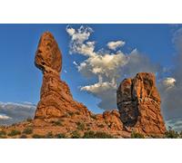 1000 Pieces 3D Jigsaw Puzzle, Natural Beauty, Sunset, Arches National Park, Balance 26x38CM