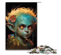 1000 Pieces A Wise Elf Magical Goblin Puzzle Game Jigsaw for Adults Suitable for Couples for And Teenager Age 14 Years Up 75x50cm
