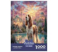 1000 Pieces Afghan Hound Jigsaw Puzzles for Adults Educational Games Jigsaw Puzzle Home Decors for Adults And Kids Age 12 Years Up 38x26cm/1000pcs