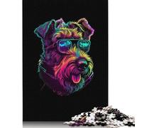 1000 Pieces Airedale Terrier Square Jigsaw Puzzles for Adults And Wooden Puzzles 1000pcs (75x50cm)