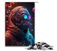 1000 Pieces Alien Invader Puzzle Game Jigsaw for Adults Suitable for Couples for And Teenager Age 14 Years Up 75x50cm