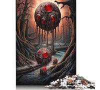 1000 Pieces Alien Invasion On Earth Puzzles Jigsaw Difficulty Puzzle Jigsaw Educational Games Toy (38x26cm)