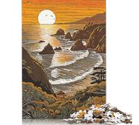 1000 Pieces Amazing Beach Square Jigsaw Puzzles for Adults And Wooden Puzzles 1000pcs (75x50cm)