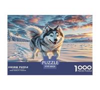1000 Pieces American Eskimo Dog Jigsaw Puzzles for Adults Family Challenge Toys Jigsaw Puzzle Home Decors for The Whole for Women, Gifts for Men 38x26cm/1000pcs
