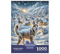 1000 Pieces American Staffordshire Terrier Jigsaw Puzzles for Adults Challenging Game Jigsaw Puzzle Home Decors for Men Women Elders Seniors 70x50cm/1000pcs