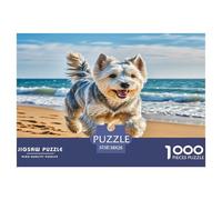 1000 Pieces American Staffordshire Terrier Jigsaw Puzzles for Adults Family Challenge Toys Jigsaw Puzzle Home Decors for Family Decorations 38x26cm/1000pcs