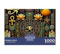 1000 Pieces Ancient Egypt Jigsaw Puzzle Adults Teens Fun Relaxation Activity Precision Fit Gift Box 38x26cm/1000pcs