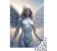 1000 Pieces Angel Girl Jigsaw Puzzles for Adults Paper Puzzle Educational Game for Adult Teenagers 1000pcs (38x26cm)