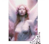 1000 Pieces Angel Girl Paper Puzzles Paper Puzzles for Adults& Teenagers Age 12 Years Up 1000pcs (38x26cm)