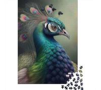 1000 Pieces Animal Art Bird Jigsaw Puzzles for Adults Paper Puzzle Educational Game for Adult Teenagers 1000pcs (38x26cm)
