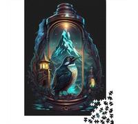 1000 Pieces Animal Art Bird Jigsaw Puzzles for Adults Paper Puzzles for Adults Teenager Man Woman Gift 1000pcs (38x26cm)