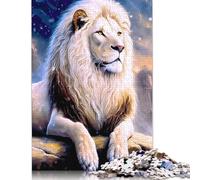 1000 Pieces Animal Art Lion for Adults Difficult Jigsaw Puzzles for Adults Family Fun Jigsaws Puzzles 1000pcs (75x50cm)