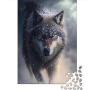 1000 Pieces Animal Universe Wolf Wood Puzzles Wooden Puzzles for Adults& Teenagers Age 12 Years Up 1000pcs (38x26cm)