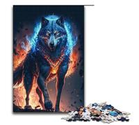 1000 Pieces Animal Wolf Puzzles for Adults Impossible Puzzle Stress Reliever for And Teenager Age 14 And Up 1000 PCS(38x26cm)