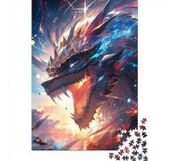 1000 Pieces Anime Cyberdragon Jigsaw Puzzles for Adults Paper Puzzle Educational Game for Adult Teenagers 1000pcs (38x26cm)