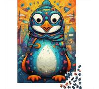 1000 Pieces Art Animal Penguin Jigsaw Puzzles for Adults Paper Puzzles for Adults Teenager Man Woman Gift 1000pcs (38x26cm)
