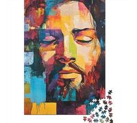 1000 Pieces Art Christian Jesus Jigsaw Puzzle Puzzles for Adults Puzzle for Adults And Teenager 1000pcs (75x50cm)