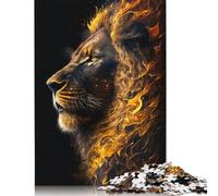 1000 Pieces Art Colourful Lions Jigsaw Puzzles for Adults Jigsaw Puzzle for Family Time Brain Challenge 1000pcs (75x50cm)