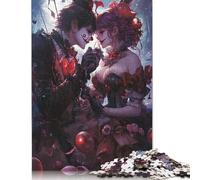 1000 Pieces Art Couple for Adults Difficult Jigsaw Puzzles for Adults Family Fun Jigsaws Puzzles 1000pcs (75x50cm)