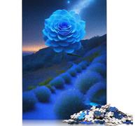 1000 Pieces Art Flowers Wood Puzzles Wooden Puzzles for Adults& Teenagers Age 12 Years Up 1000pcs (75x50cm)