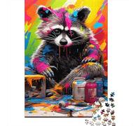 1000 Pieces Artistic Civet Cat Paper Puzzles Paper Puzzles for Adults& Teenagers Age 12 Years Up 1000pcs (38x26cm)