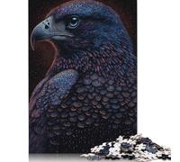 1000 Pieces Artistic Eagle for Adults Difficult Jigsaw Wooden Puzzle for Adults Christmas Eve Gifts 1000pcs (75x50cm)