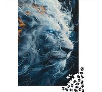 1000 Pieces Artistic Lion Jigsaw Puzzles for Adults Paper Puzzles for Adults Teenager Man Woman Gift 1000pcs (38x26cm)