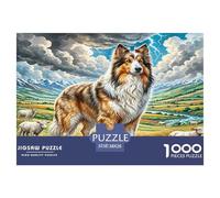 1000 Pieces Atlas Shepherd Jigsaw Puzzles for Adults Family Challenge Toys Jigsaw Puzzle Home Decoration for Adults Gifts 38x26cm/1000pcs