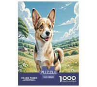 1000 Pieces Australian Terrier Jigsaw Puzzles for Adults Educational Games Jigsaw Puzzle Home Decoration for The Whole for Women, Gifts for Men 38x26cm/1000pcs