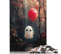 1000 Pieces Autumn Ghost with Balloon Jigsaw Puzzles for Adults Intellectual Game Jigsaw Puzzle Toys for Kids 1000pcs (75x50cm)