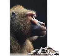 1000 Pieces Baboon Square Jigsaw Puzzles for Adults And Paper Puzzles Children Puzzles 38x26cm/1000pcs