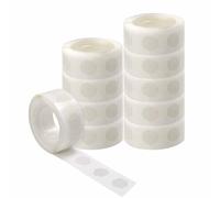 1000 Pieces Balloon Double Sided Adhesive Dots Stickers Tape for DIY Craft Party Decorations, 10 Rolls(100Pcs Per Roll)