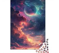 1000 Pieces Beautiful Space Scene Jigsaw Puzzles for Adults Paper Puzzle Educational Game for Adult Teenagers 1000pcs (38x26cm)