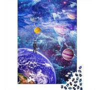 1000 Pieces Beyond Our World Paper Puzzles Paper Puzzles for Adults& Teenagers Age 12 Years Up 1000pcs (38x26cm)