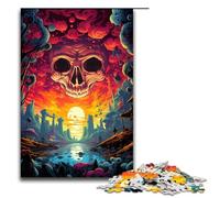 1000 Pieces Bizarre Colorful Monsters Puzzles for Adults Impossible Puzzle Stress Reliever for And Teenager Age 14 And Up 75x50cm