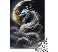 1000 Pieces Brave Dragon Jigsaw Puzzles for Adults Paper Puzzles for Adults Teenager Man Woman Gift 1000pcs (38x26cm)