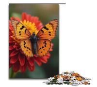 1000 Pieces Butterfly Around Fruity Aroma Adult Jigsaw Puzzles Family Fun Jigsaws Family Game Stress Reliever Difficult Challenge Puzzle 1000 PCS(38x26cm)