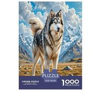 1000 Pieces Caucasian Shepherd Dog Jigsaw Puzzles for Adults Family Challenge Toys Jigsaw Puzzle Home Decoration for Adults And Kids Age 12 Years Up 70x50cm/1000pcs