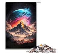 1000 Pieces Celestial Everest Planet Puzzle Game Jigsaw Puzzle for Adults Suitable for Couples for And Teenager Age 14 Years Up 1000 PCS(75x50cm)