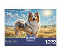 1000 Pieces Central Asian Shepherd Dog Jigsaw Puzzles for Adults Challenging Game Jigsaw Puzzle Home Decoration for The Whole for Women, Gifts for Men 38x26cm/1000pcs