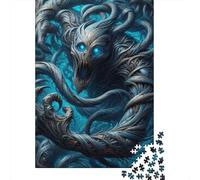 1000 Pieces Cerulean Beast Creative Square Jigsaw Puzzles for Adults & Paper Puzzles Challenging Game 38x26cm/1000pcs