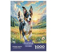 1000 Pieces Cesky Terrier Jigsaw Puzzles for Adults Family Challenge Toys Jigsaw Puzzle Home Decors for The Whole for Women, Gifts for Men 38x26cm/1000pcs